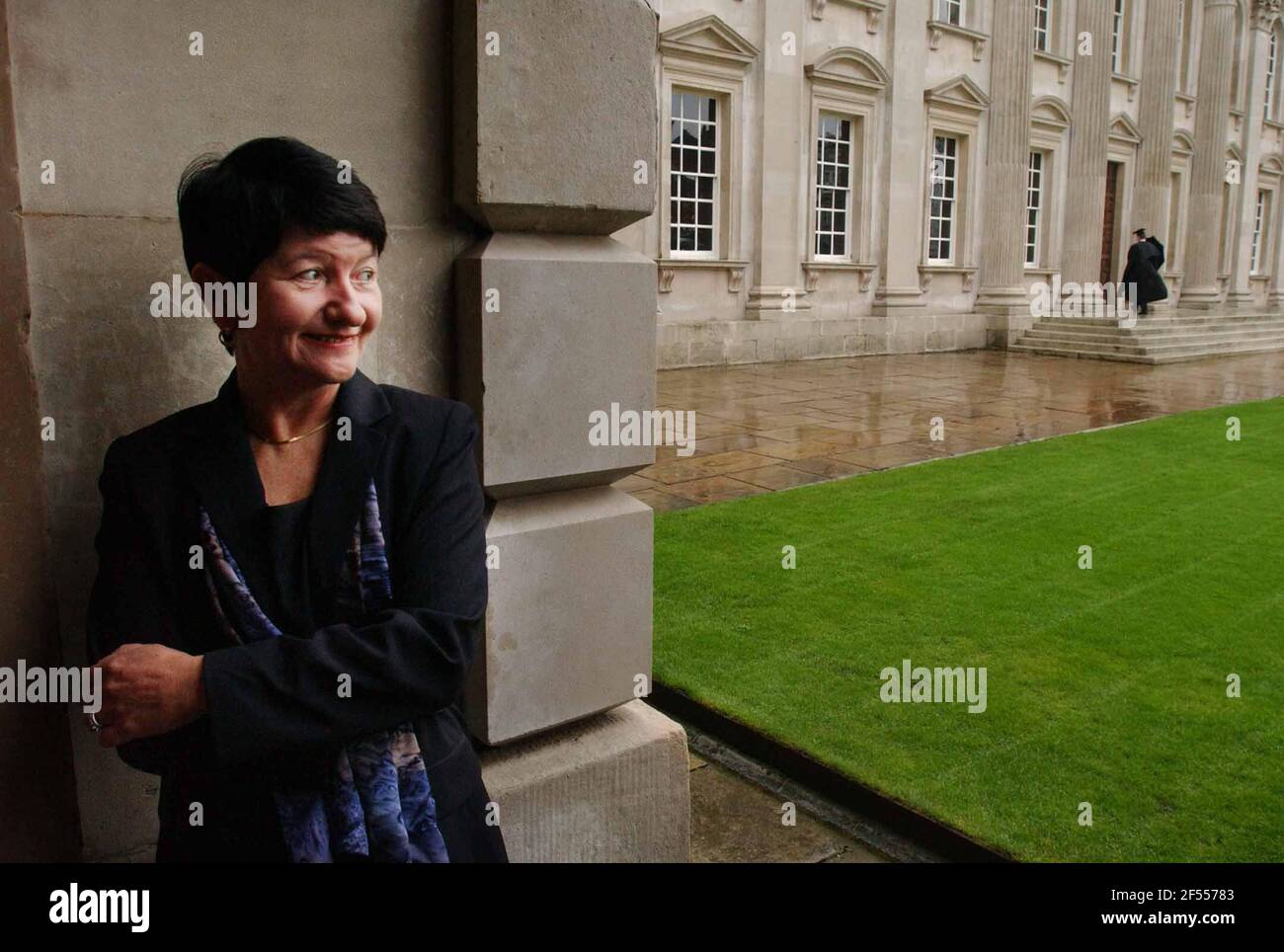 DER NEUE VIZEKANZLER DER UNIVERSITÄT CAMBRIDGE, PROF ALISON RICHARD, . 4/12/02 PILSTON Stockfoto