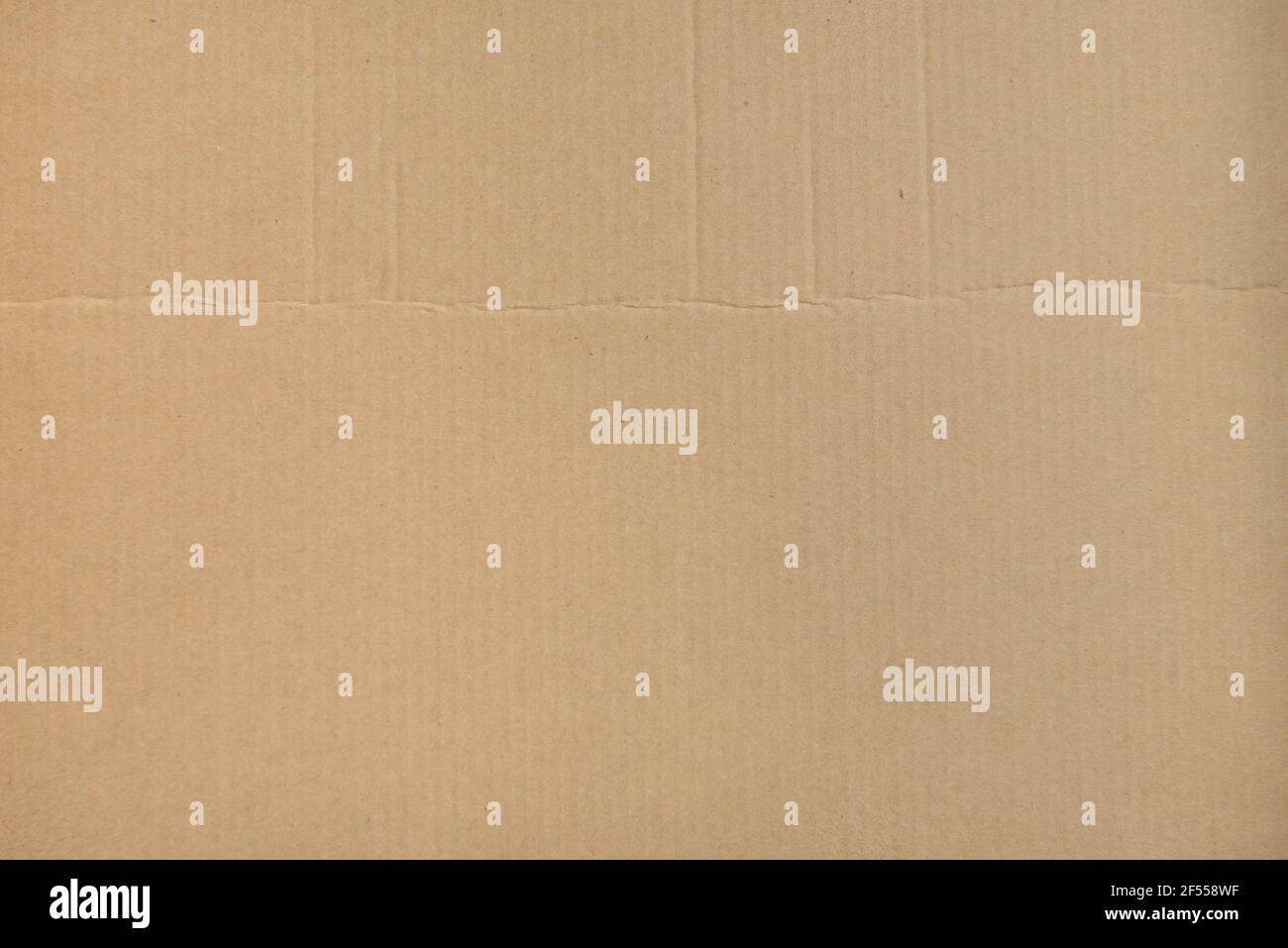 Brauner Karton, Hintergrund mit Papiertextur. Hohe Auflösung. Stockfoto