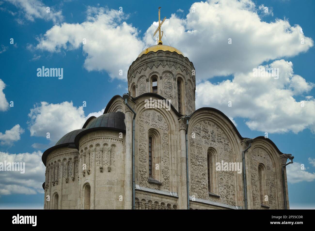 St. Demetrius Kathedrale. Vladimir. Russland Stockfoto