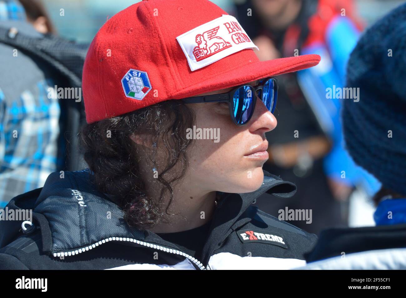 Livigno, Livigno, Italien, 24 Mär 2021, Federica Brignone Portrait während der Absolute Italian Alpine Ski Championships 2021, Alpinskirennen - Foto Giorgio Panacci / LM Stockfoto