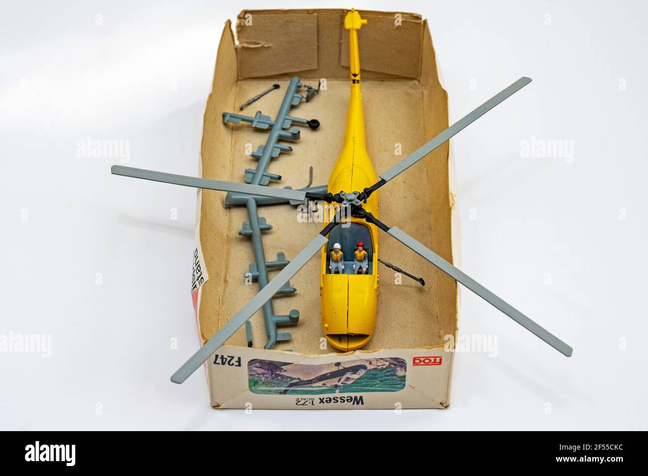 Frog 1 / 1/72 Maßstab Wessex Hubschraubermodell Stockfoto