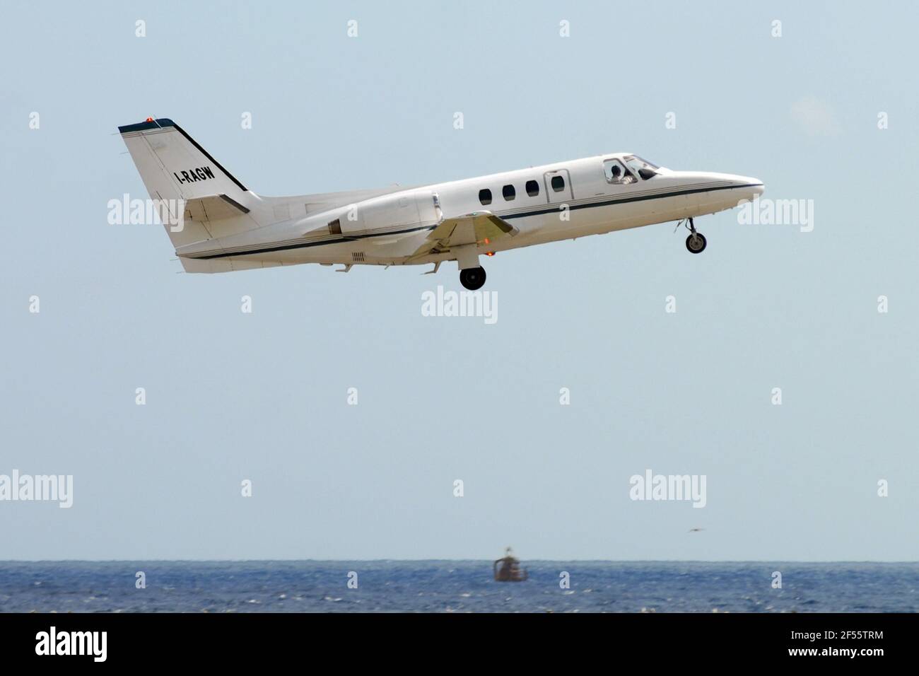 Generische Flugzeuge - I-RAGW, Air Umbria, Cessna 500 Zitation Stockfoto