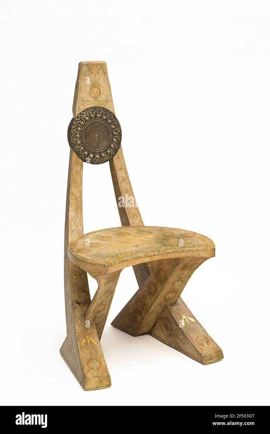 Stuhl. Erworben von Campe Historical Art Foundation Stockfoto