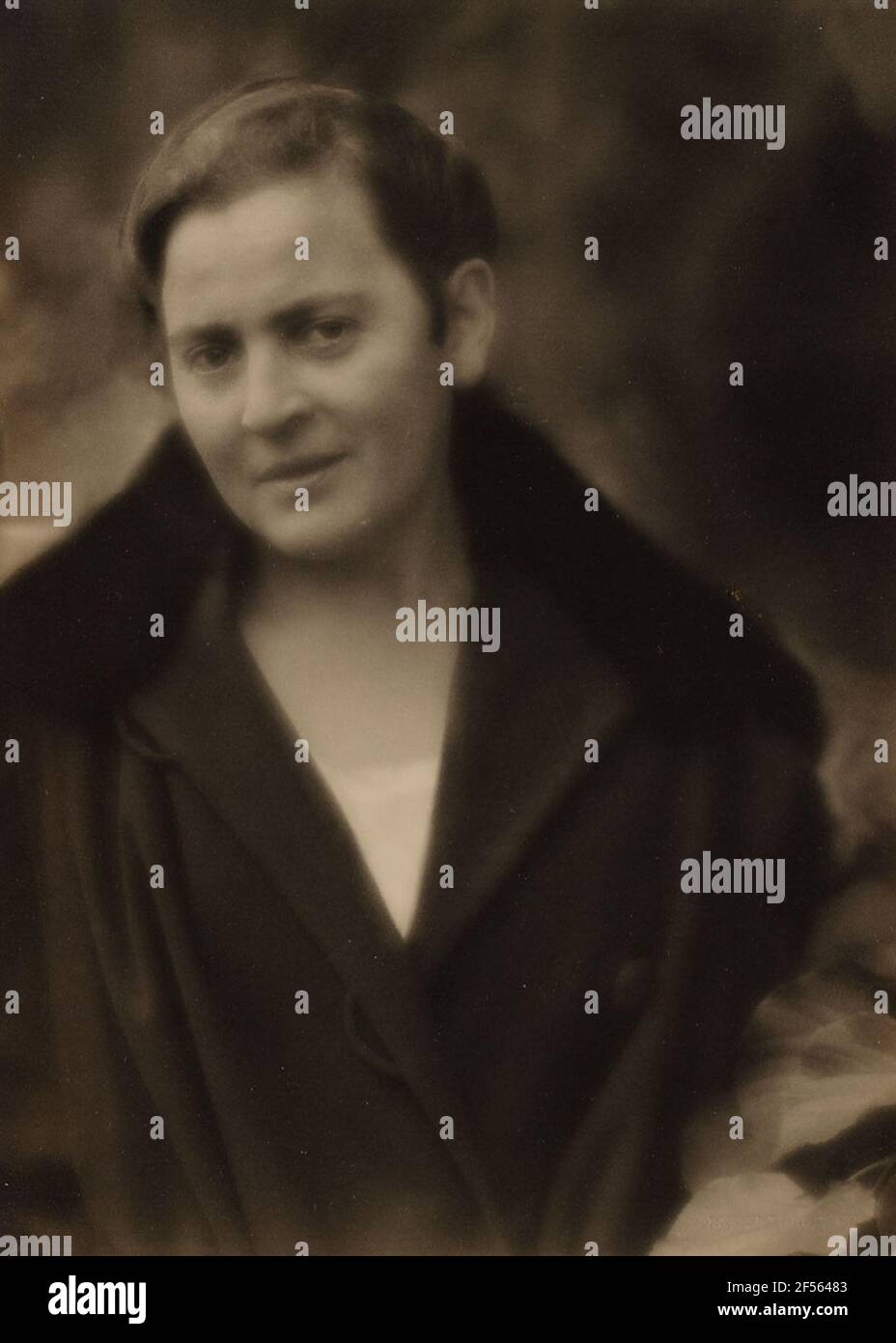 Philine Verbeler - Leiterin des bekannten Kunstwerks Worpswede. Staatsansicht Hamburg, Sammlung Fotogeschichte, erworben 1972 Stockfoto