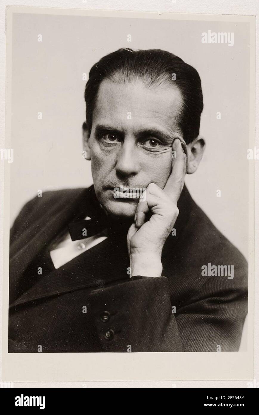 Walter Gropius. Landesplan Hamburg, Sammlung der Geschichte der Fotografie Stockfoto