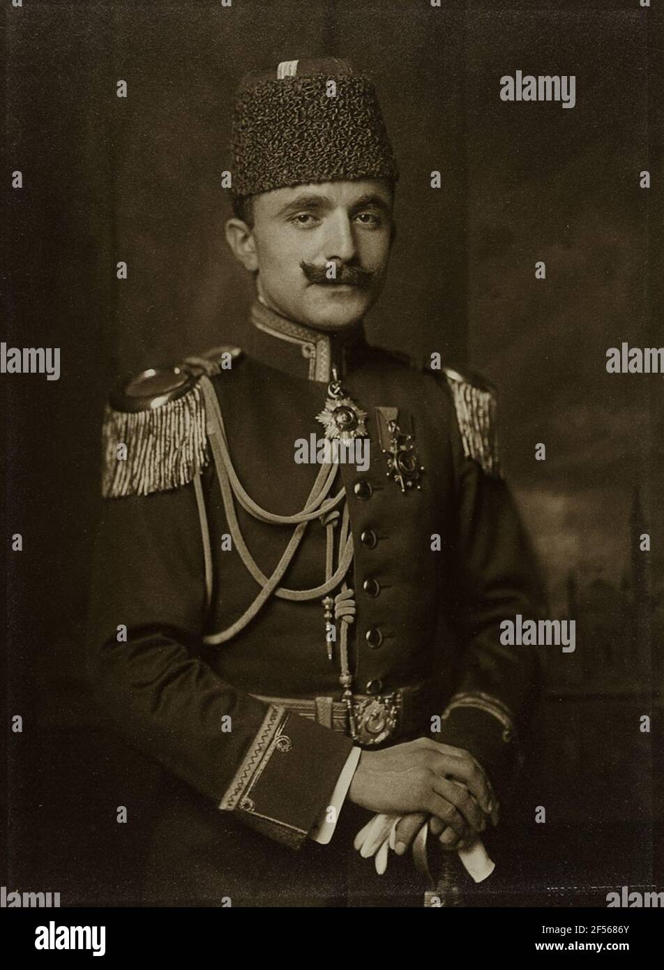 Enver-Pascha, Osmanischer General. Staatsansicht Hamburg, Sammlung Fotogeschichte, erworben 1972 Stockfoto