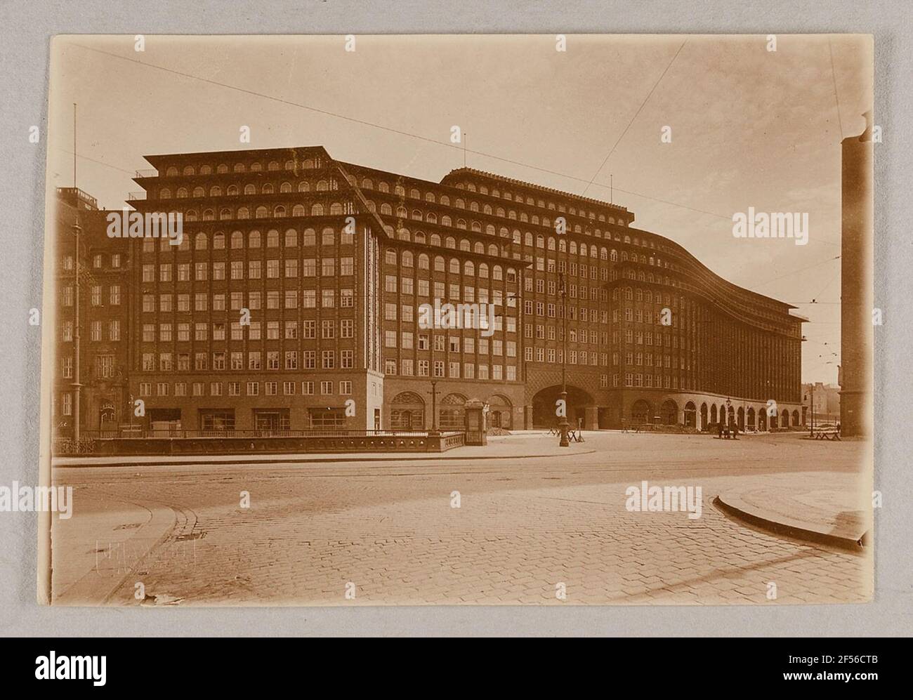 Chilehaus, Hamburg. . Stockfoto
