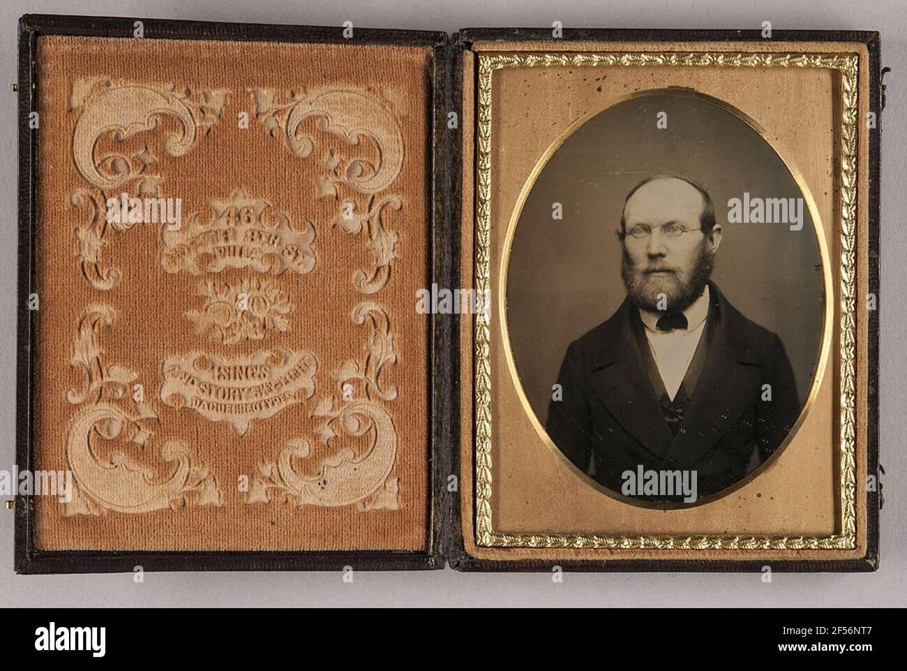 Mann mit Brille. . Stockfoto