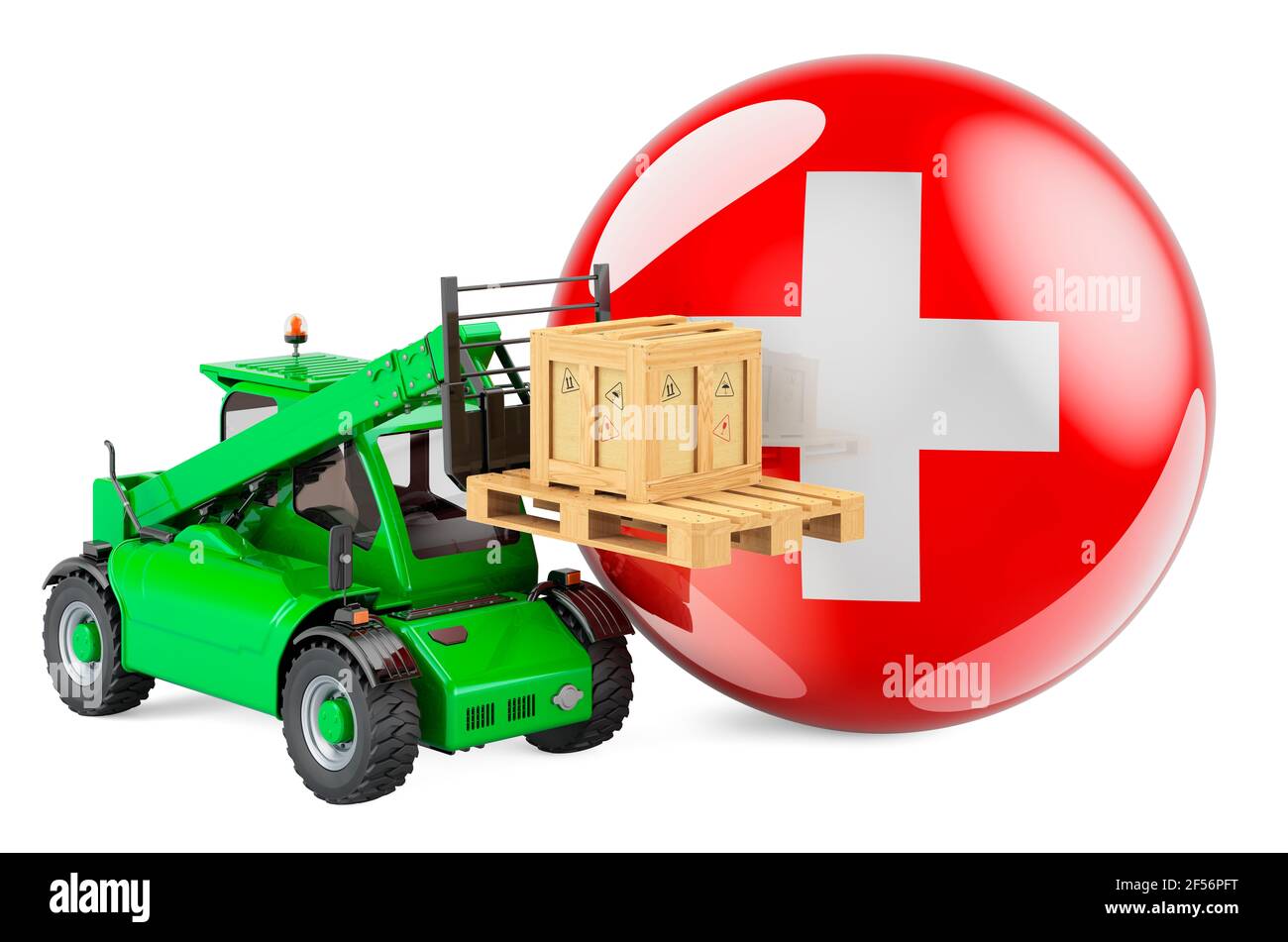 Swiss Post Box Ausgeschnittene Stockfotos und -bilder - Alamy