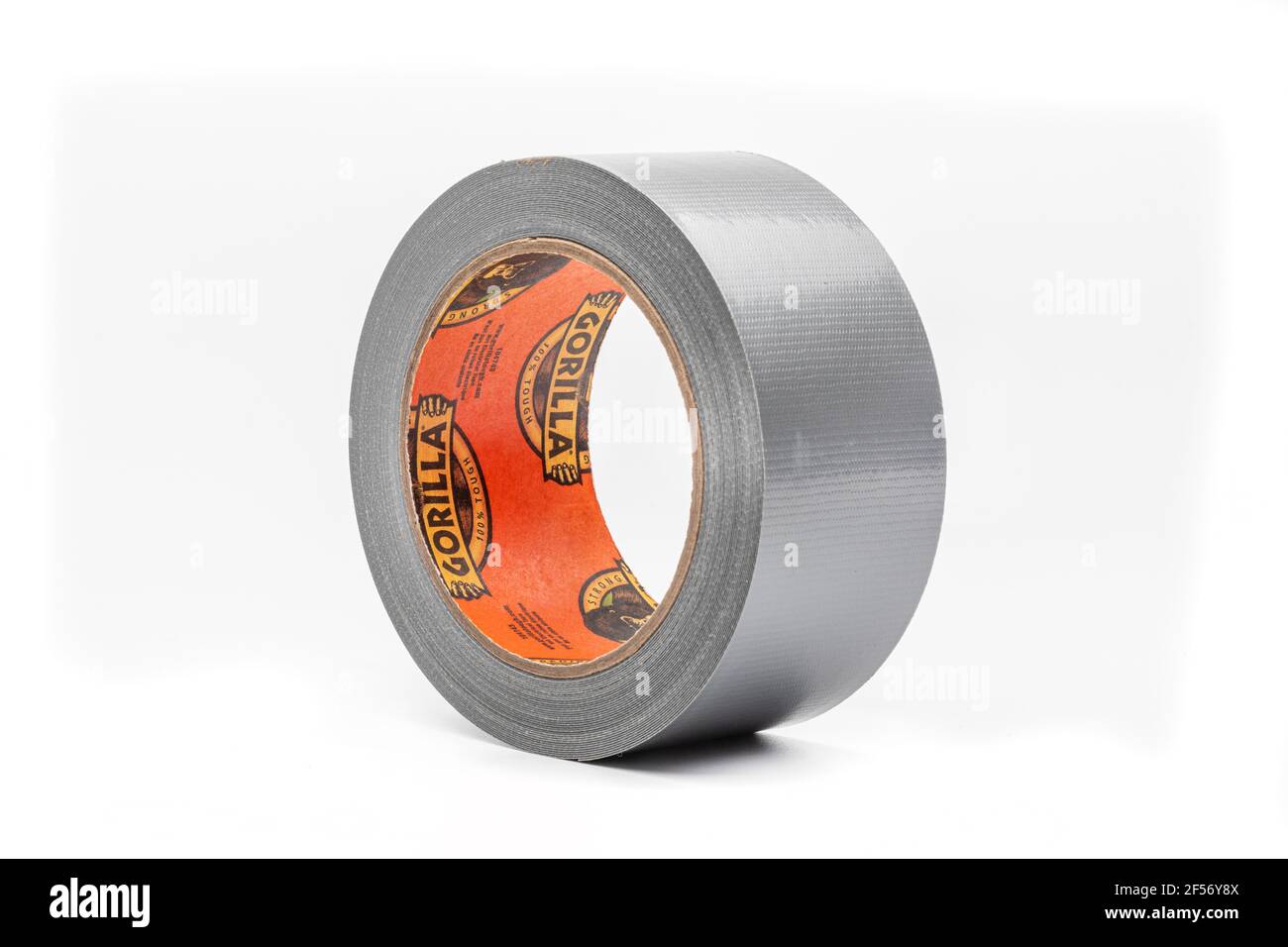 Eine Rolle Gorilla Tape Stockfoto