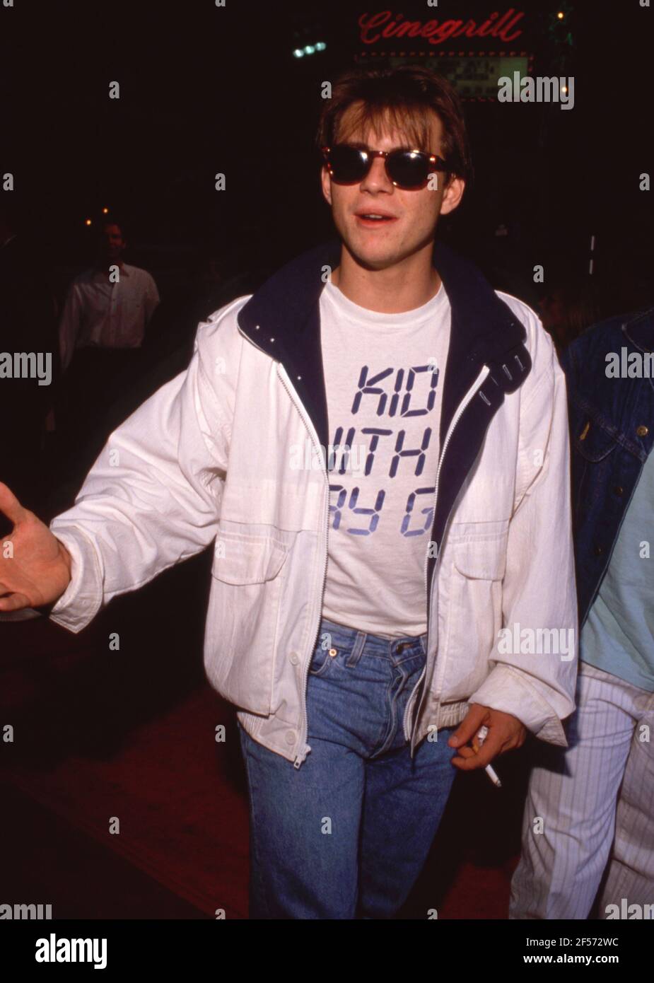 HOLLYWOOD - JULI 5: Schauspieler Christian Slater besucht die 'Lethal Weapon 2' Hollywood-Premiere am 5. Juli 1989 im Mann's Chinese Theatre in Hollywood, Kalifornien.Quelle: Ralph Dominguez/MediaPunch Stockfoto