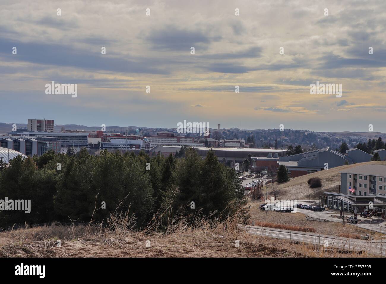 Landschaft im Pullman Washington Stockfoto