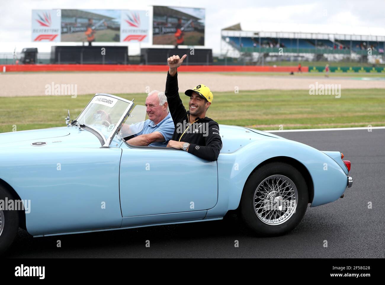 Aktenfoto vom 14-07-2019 von Daniel Ricciardo. Ausgabedatum: Donnerstag, 25. März 2021. Stockfoto