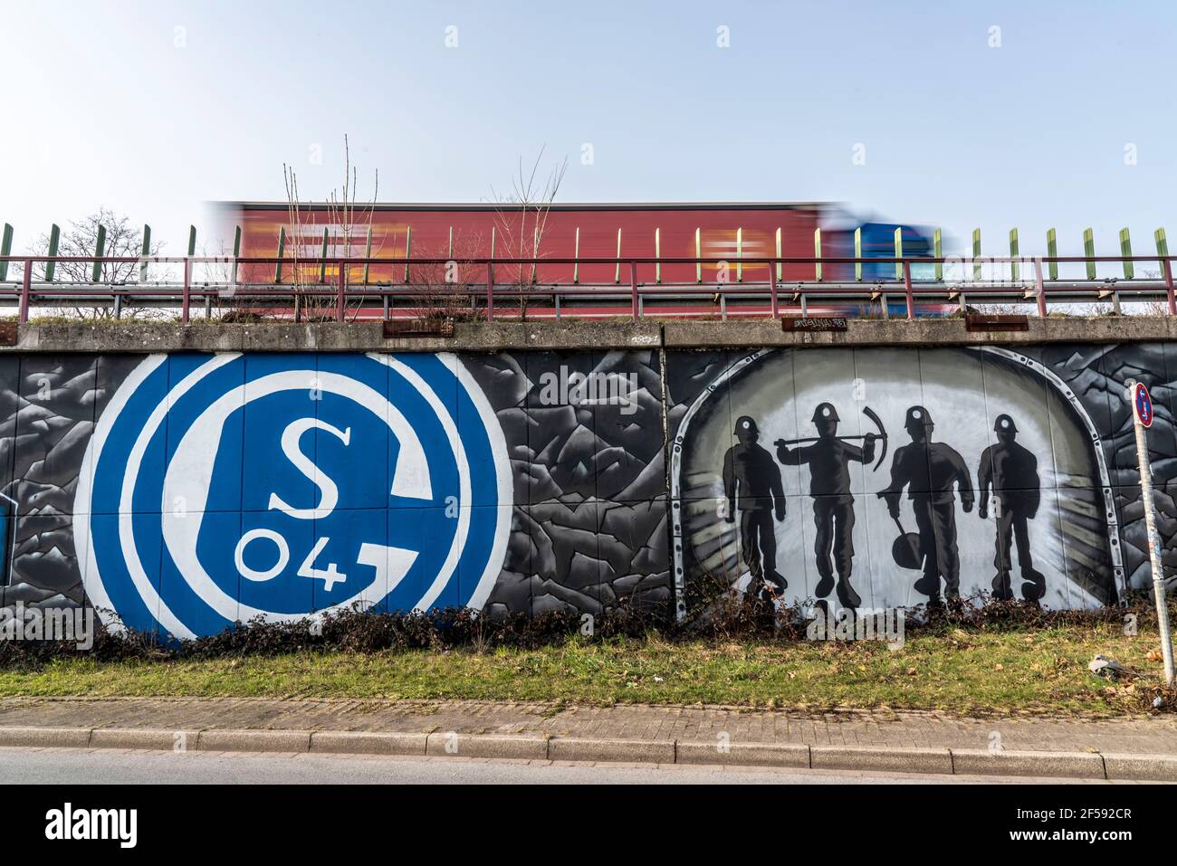 Schalke 04 Fan Tank Top - Lustiges Fußball Shirt Mit 'Wir Sind Schalker' Aufdruck