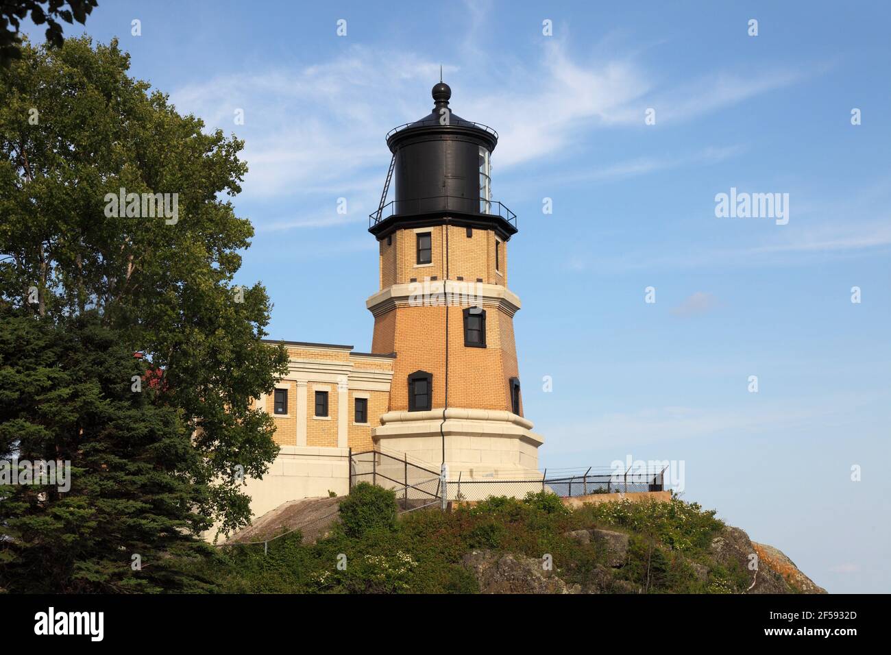 Geographie / Reisen, USA, Minnesota, Lake Superior, Split Rock Light (1910, Additional-Rights-Clearance-Info-not-available Stockfoto