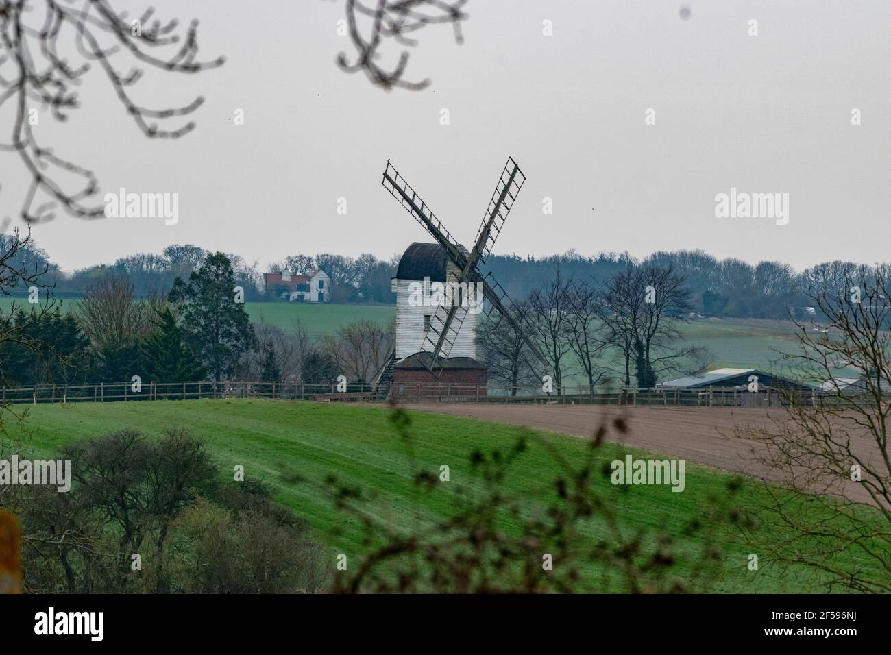 Windmill, Ramsey, North Essex Stockfoto