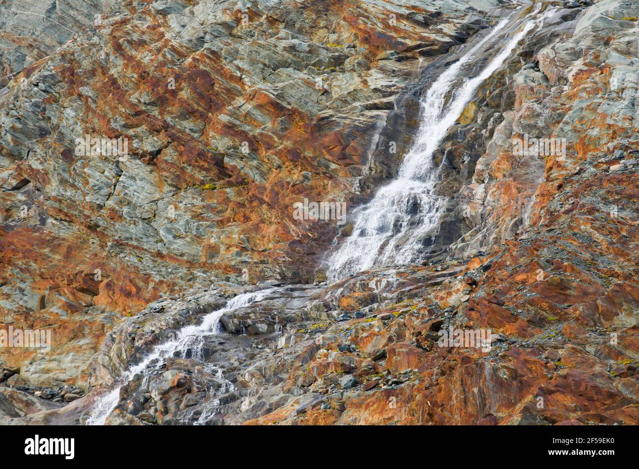 Geographie / Reisen, Schweiz, Fee Glacier, Saas Fee, Wallis, Additional-Rights-Clearance-Info-Not-Available Stockfoto