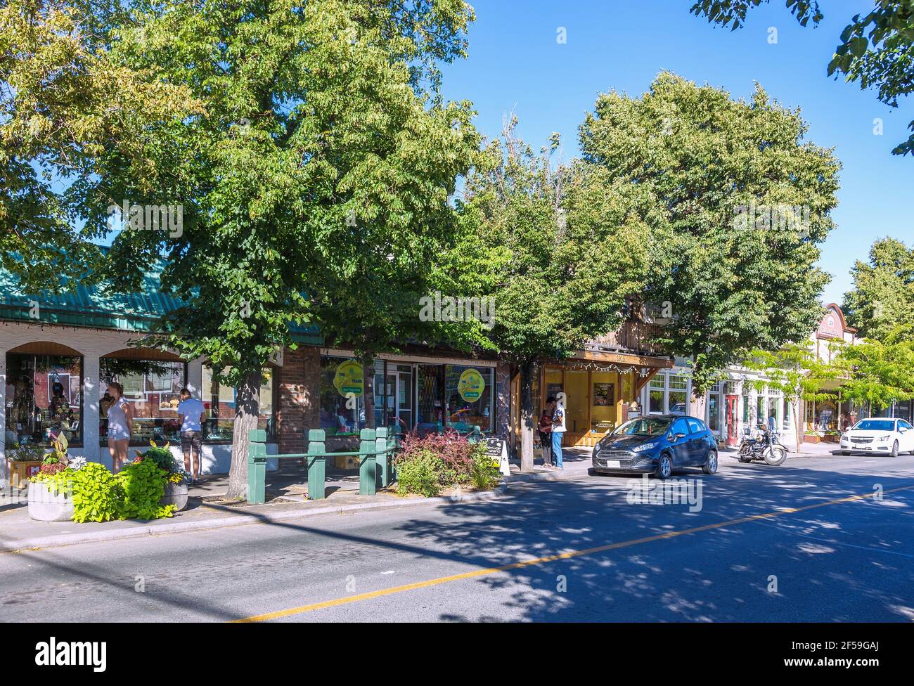 Geographie / Reisen, Kanada, Merritt, Quilchena Avenue, Additional-Rights-Clearance-Info-not-available Stockfoto