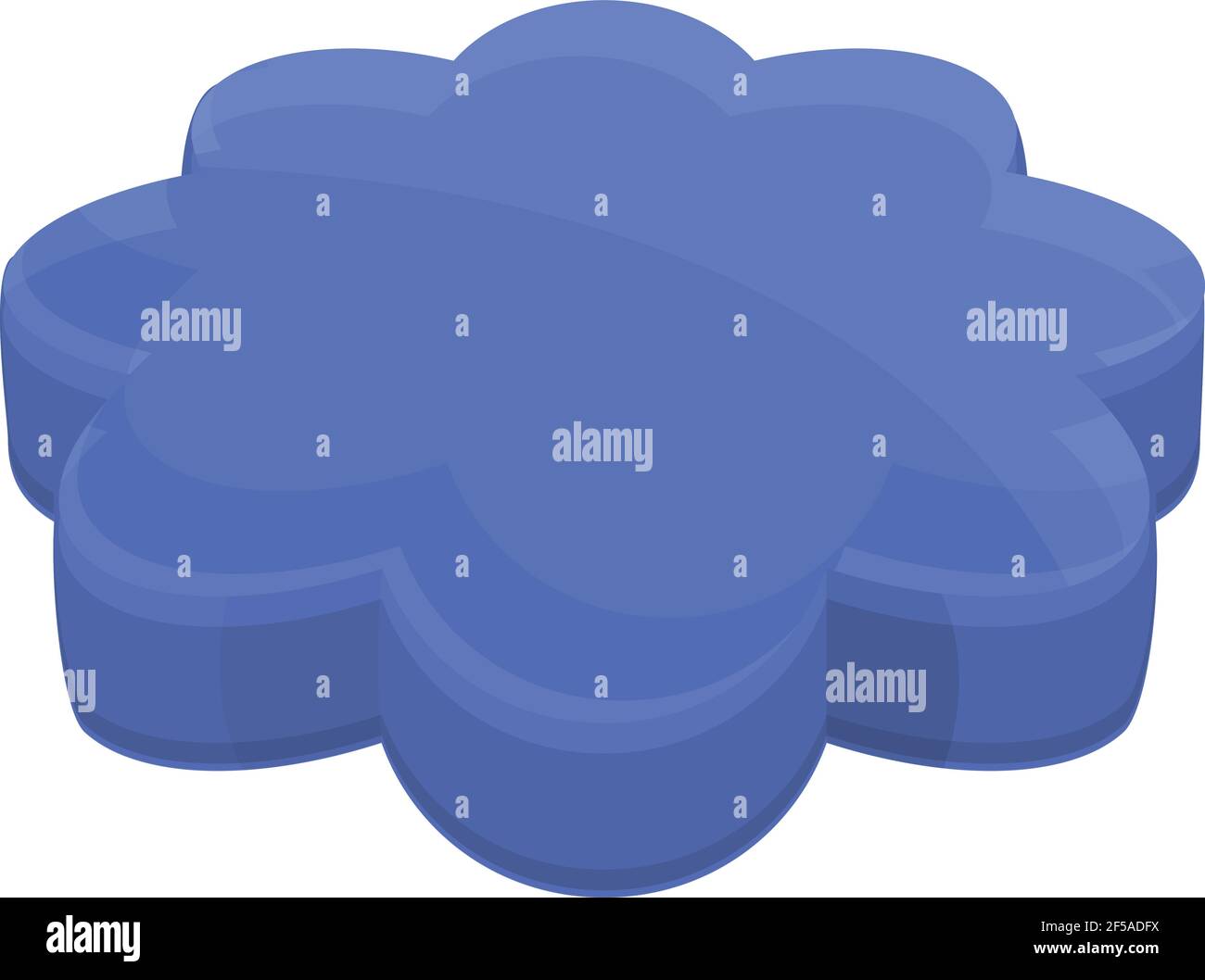 Symbol für Nachtisch-Schimmel. Cartoon von Dessert Form Vektor-Symbol für Web-Design isoliert auf weißem Hintergrund Stock Vektor