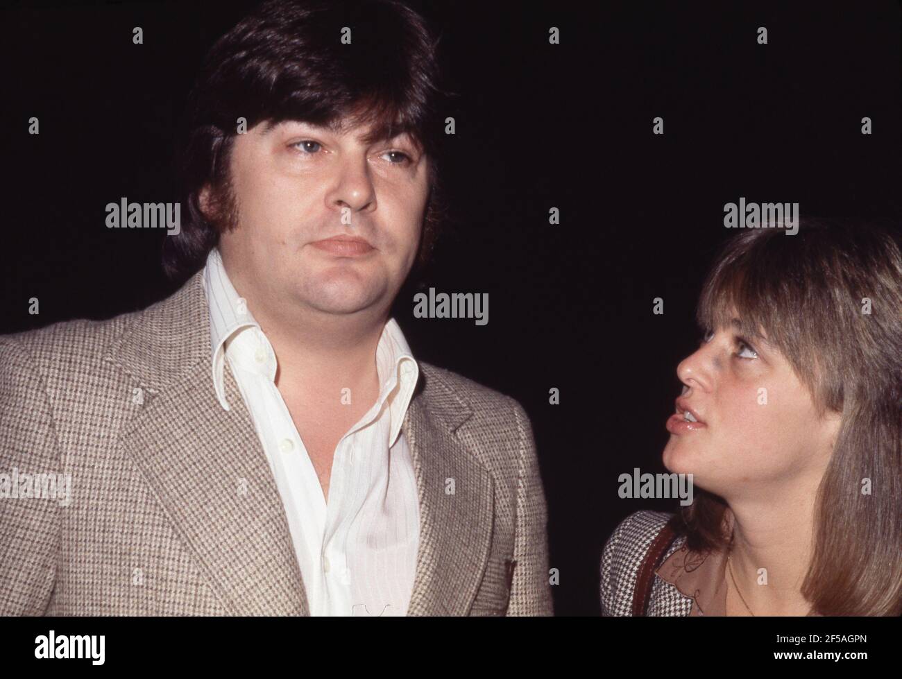 Len Tuckey und Suzi Quatro 1978 Credit: Ralph Dominguez/MediaPunch Stockfoto