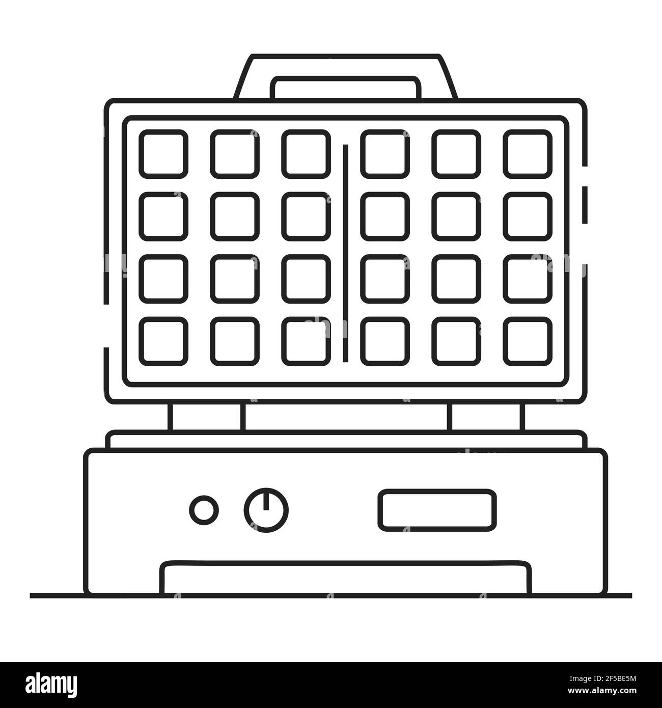 Konturenvektor flach. Isoliert auf weißem Hintergrund. Stock Vektor