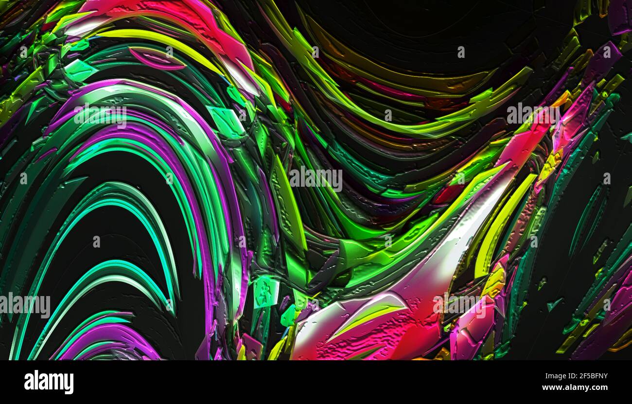 Abstrakte moderne Malerei.Digital modernen Hintergrund.Bunte Textur.Digital Hintergrund Illustration.Strukturierten Hintergrund Stockfoto