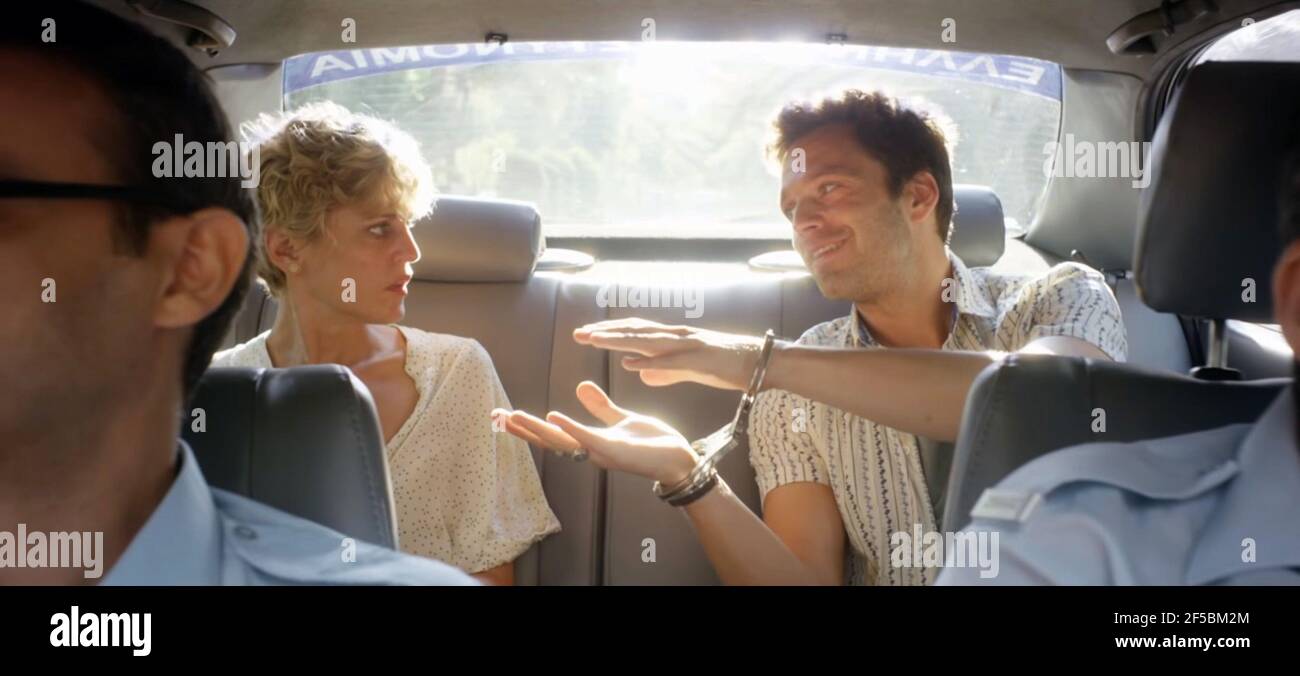 MONTAG, hinten, von links: Denise Gough, Sebastian Stan, 2020. © IFC Films / Courtesy Everett Collection Stockfoto