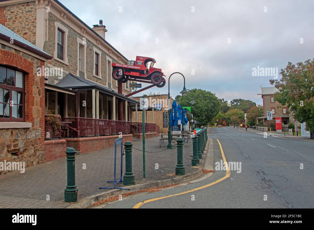 Das Blumberg Hotel in Birdwood Stockfoto