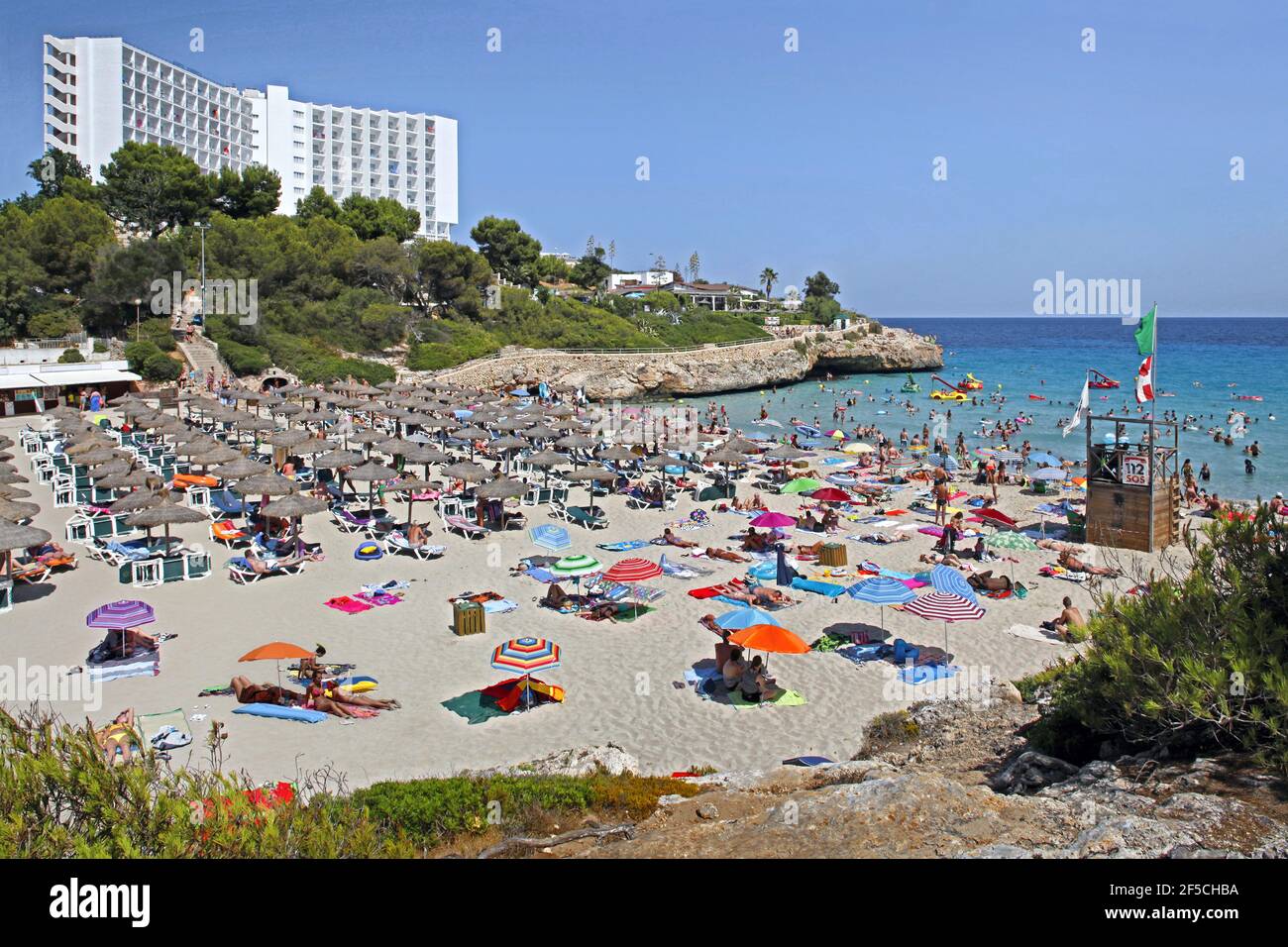 Geographie / Reisen, Spanien, Balearen, Mallorca, Calas de Mallorca, Strand, zusätzliche-Rechte-Clearance-Info-nicht-verfügbar Stockfoto