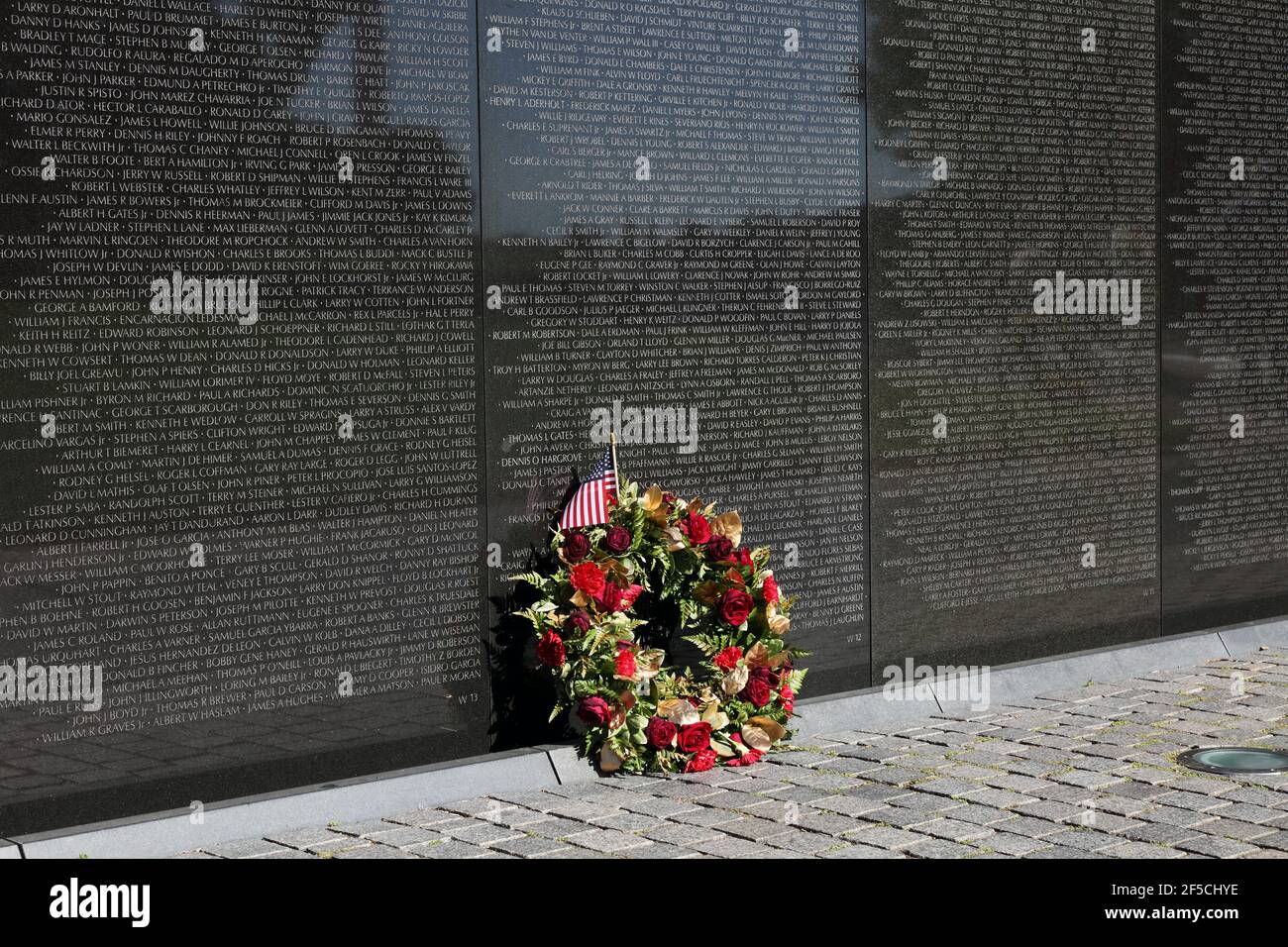 Geographie/Reisen, USA, Washington D.C., The Mall, Vietnam Veterans Memorial, The Mall, Washington D.C., zusätzliche-Rechteklärung-Info-nicht-verfügbar Stockfoto