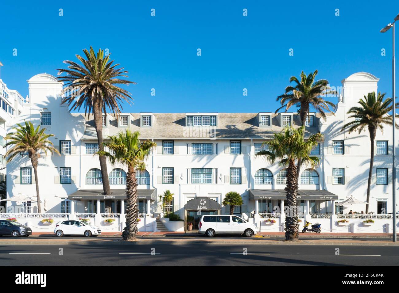 Winchester Mansions Hotel in Sea Point, Kapstadt, Südafrika Konzept Reise und Tourismus Stockfoto