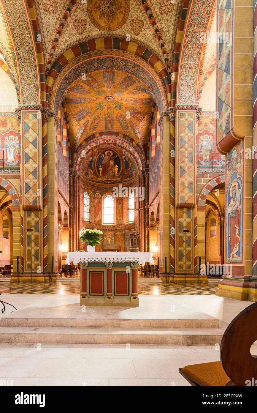Altar im Dom zu Königslutter Stockfoto