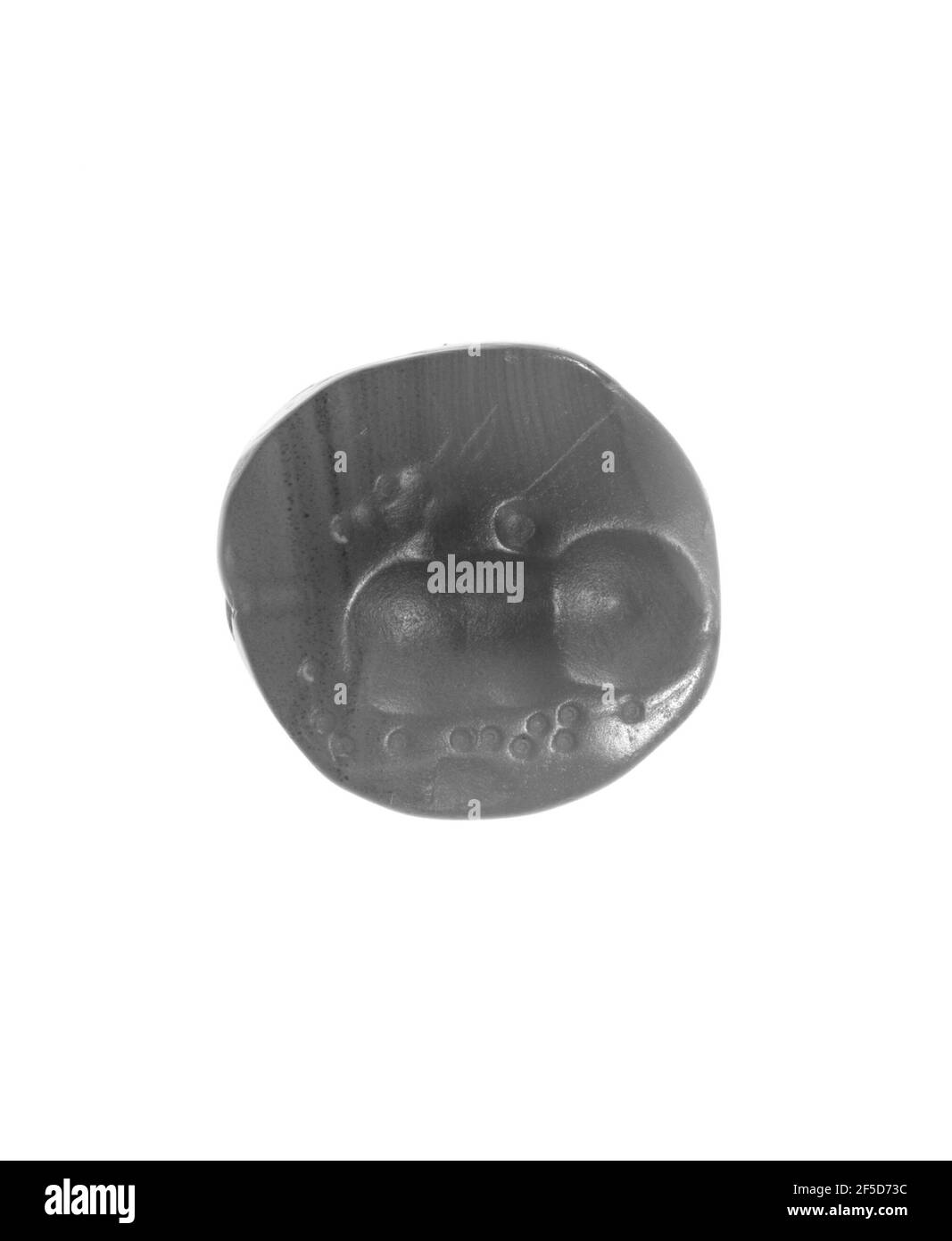 Scaraboid Mit Gravur. Unbekannt Stockfoto