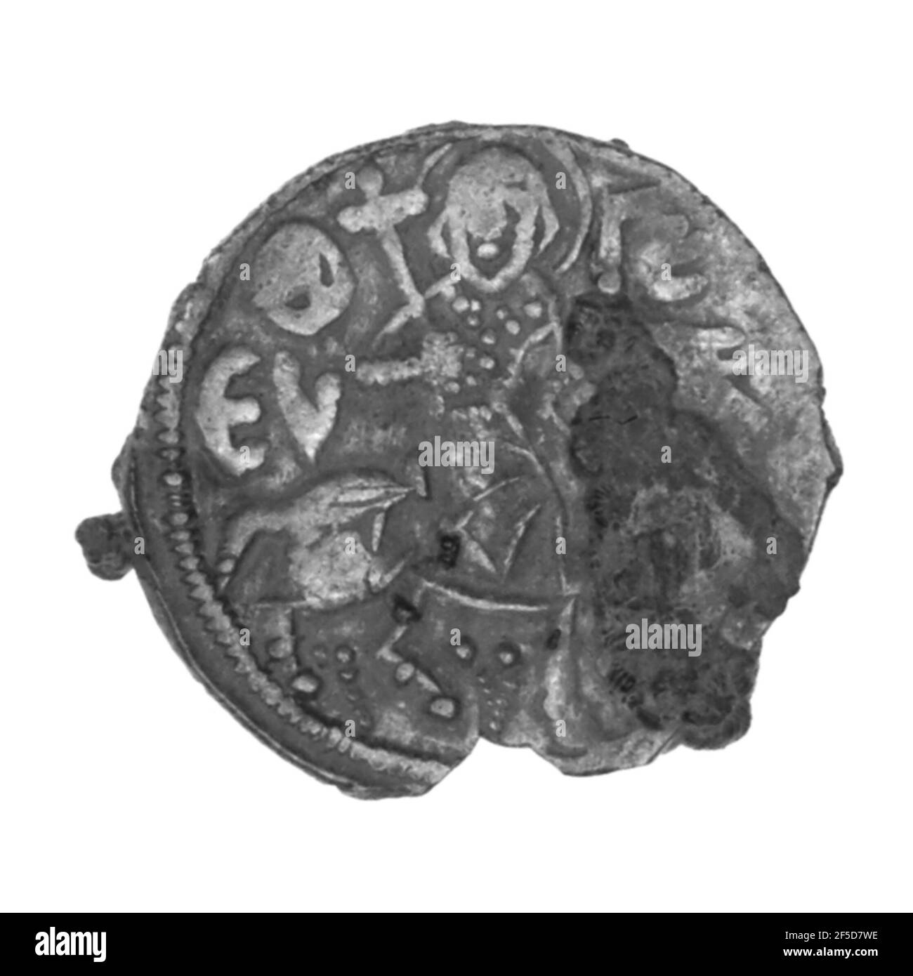 Nicht Zugeschriebene Trapezunte Münze. Unbekannt Stockfoto