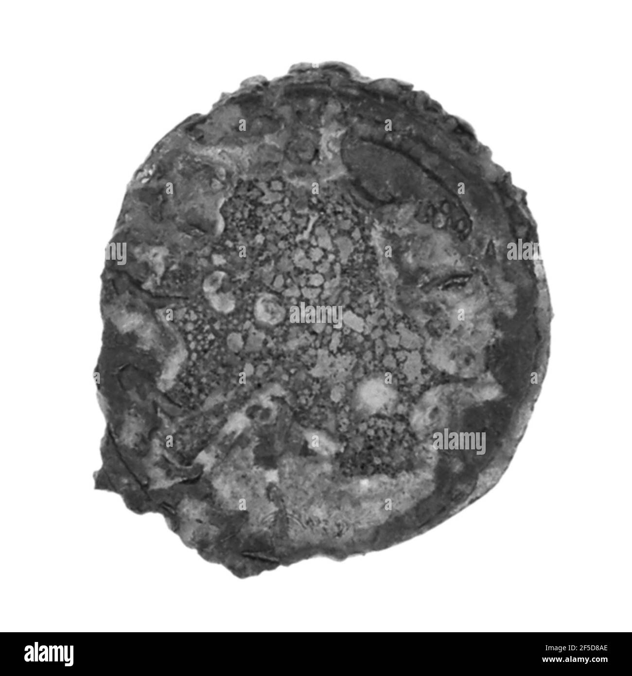 Nicht Zugeschriebene Trapezunte Münze. Unbekannt Stockfoto