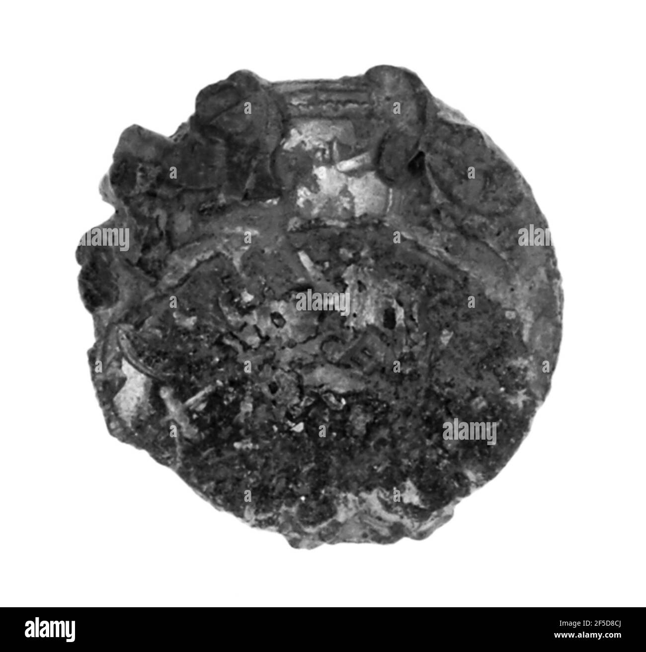 Nicht Zugeschriebene Trapezunte Münze. Unbekannt Stockfoto