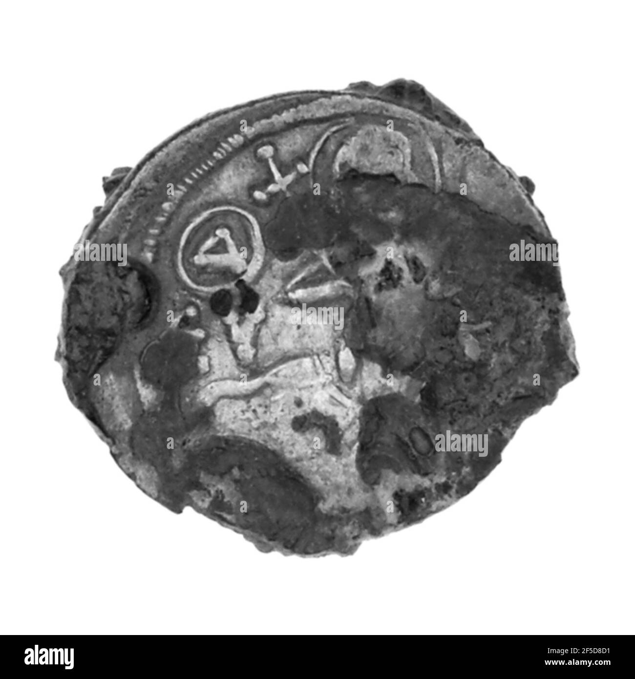 Nicht Zugeschriebene Trapezunte Münze. Unbekannt Stockfoto