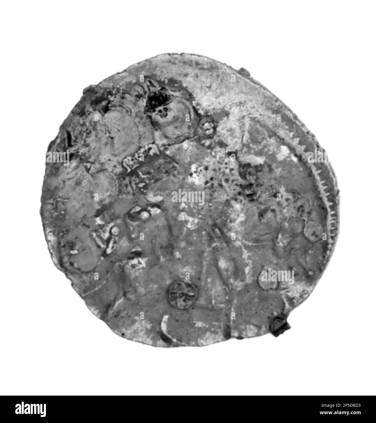 Nicht Zugeschriebene Trapezunte Münze. Unbekannt Stockfoto