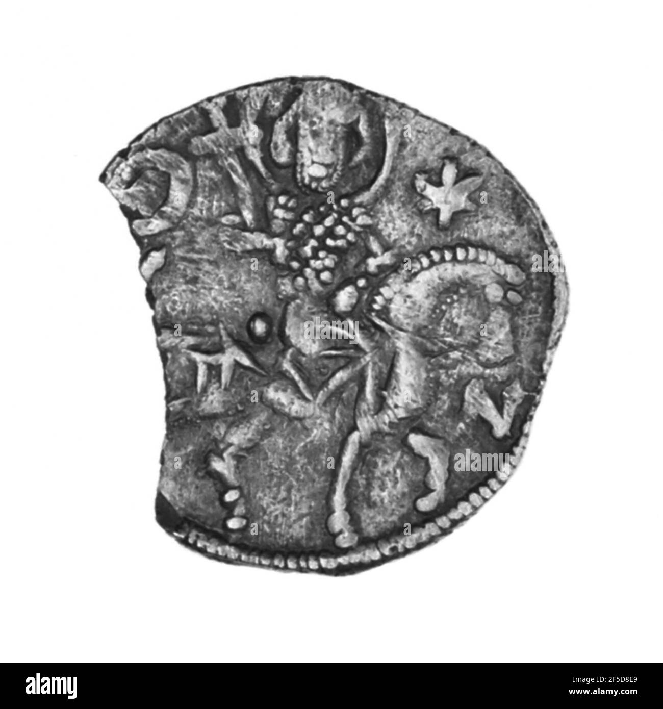 Nicht Zugeschriebene Trapezunte Münze. Unbekannt Stockfoto