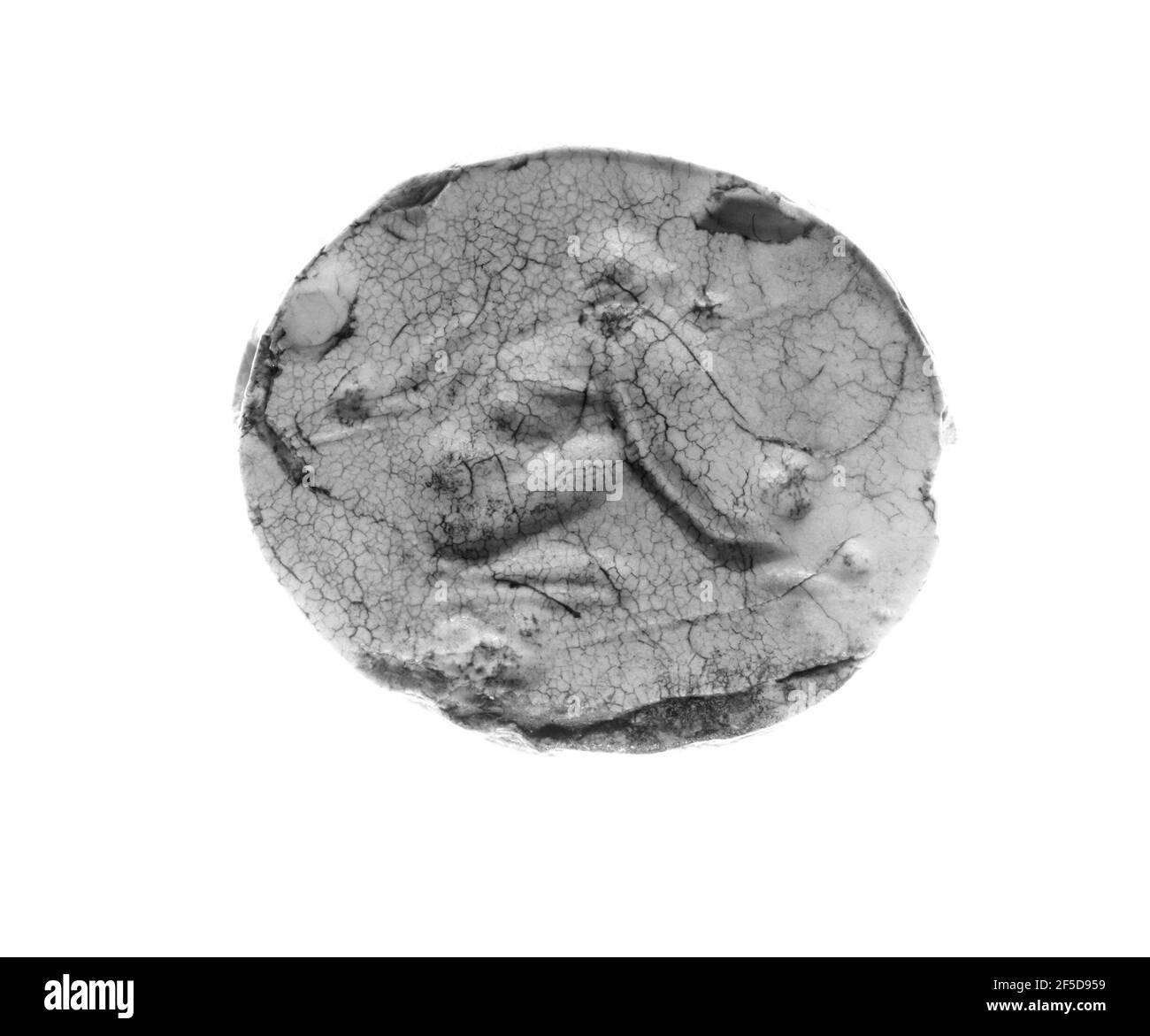 Scaraboid Mit Gravur. Unbekannt Stockfoto