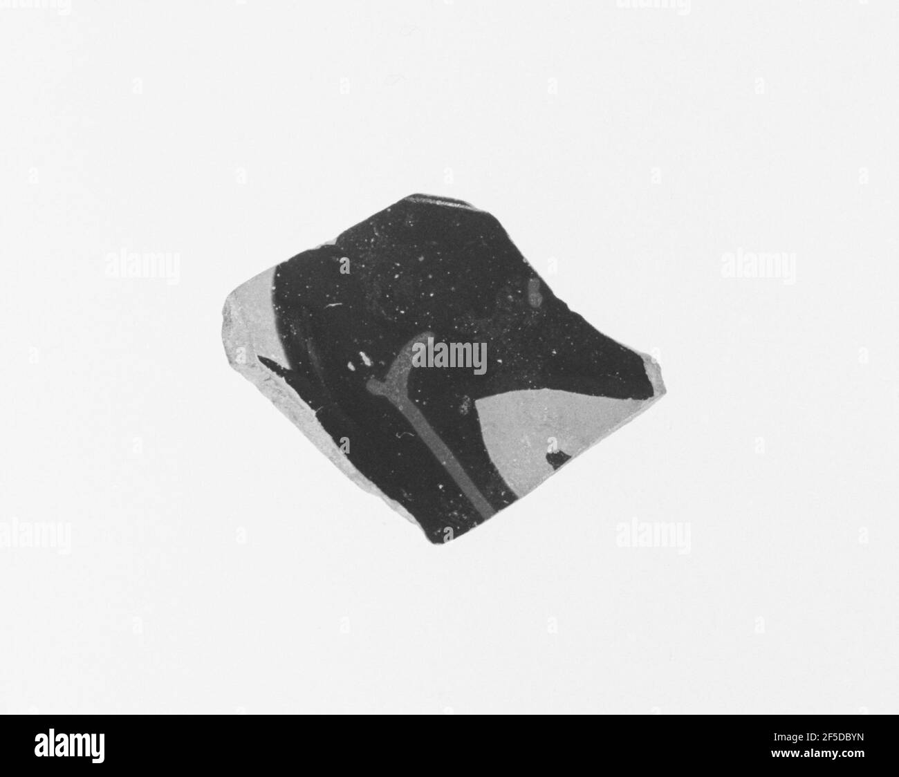 Dachgeschoss-Rot-Figur Kylix Fragment. Manier des Epeleios-Malers (griechisch (attisch)) Stockfoto