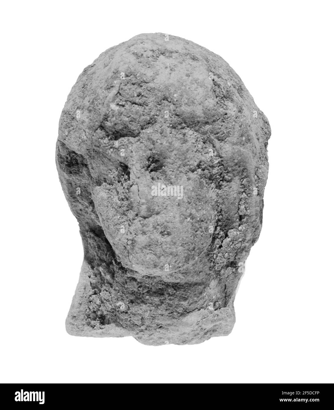 Weiblicher Kopf Mit Kapuze. Unbekannt Stockfoto