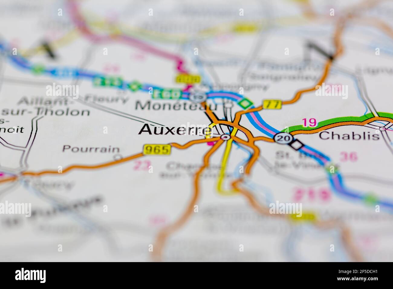 Auxerre auf einer karte Fotos und Bildmaterial in hoher Auflösung Alamy