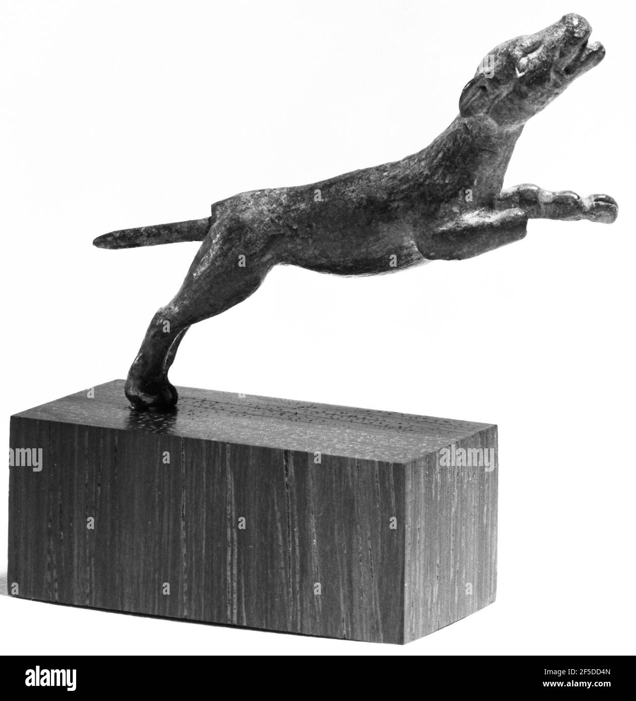 Statuette eines Hundes. Unbekannt Stockfoto