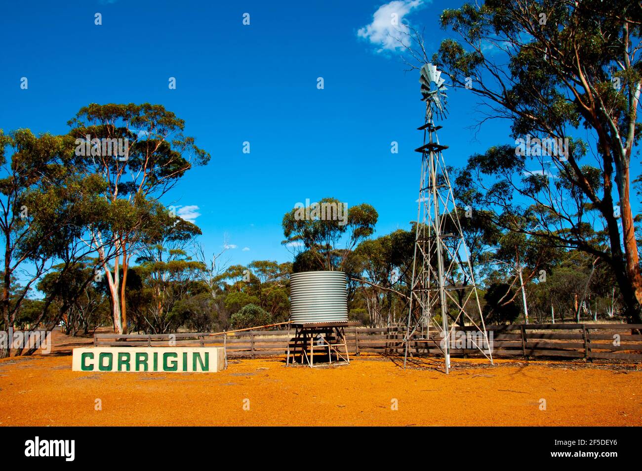 Stadt Corrigin - Western Australia Stockfoto
