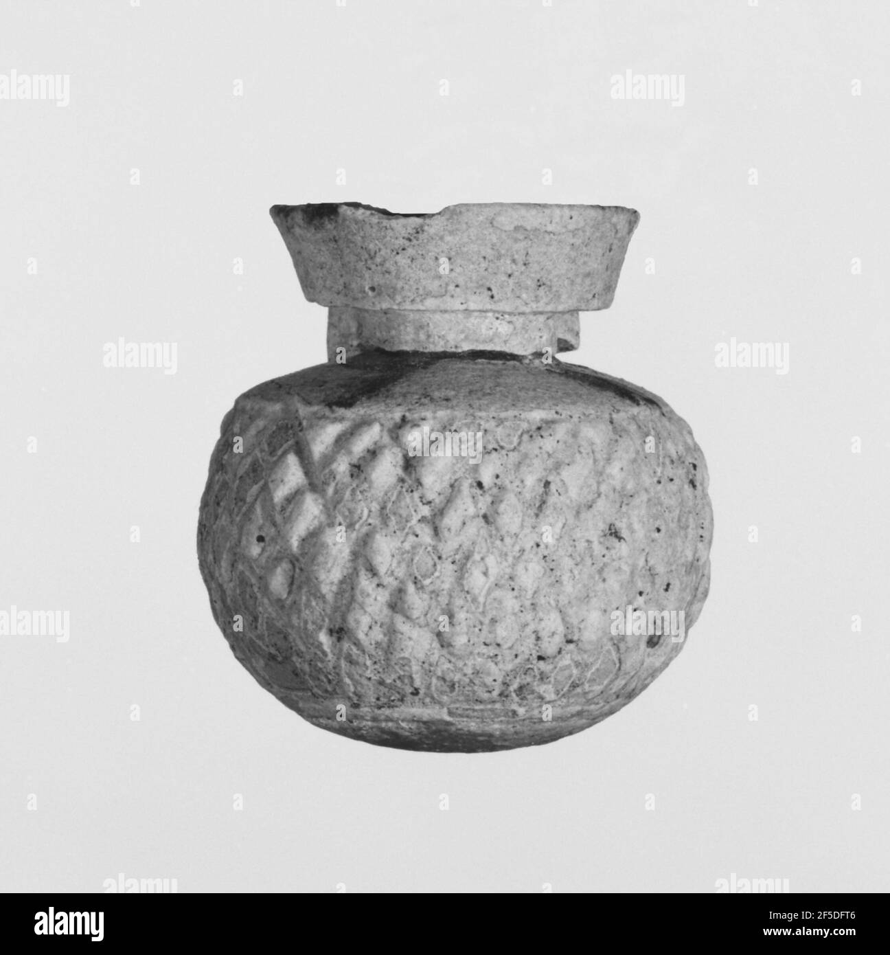 Ostgriechische Faience Aryballos. Unbekannt Stockfoto