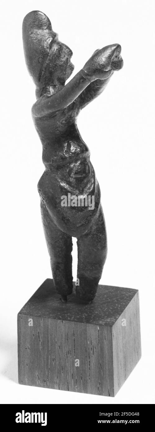 Statuette einer Tänzerin (Attis?). Unbekannt Stockfoto