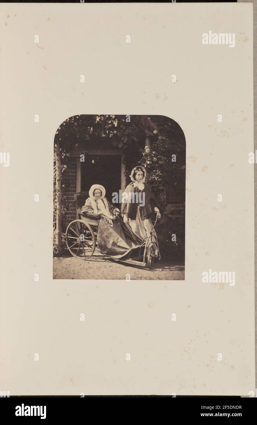 Der Gartenstuhl. Henry White (Großbritannien, 1819 - 1903) Stockfoto