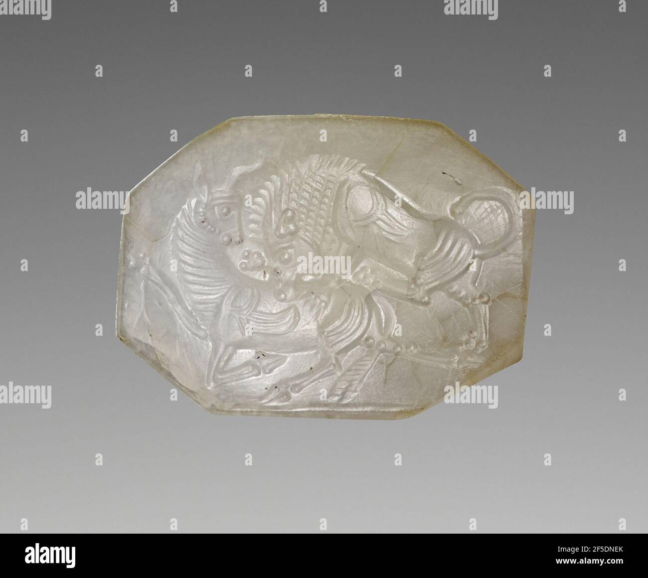 Pyramidenförmige Stempeldichtung. Unbekannt Stockfoto