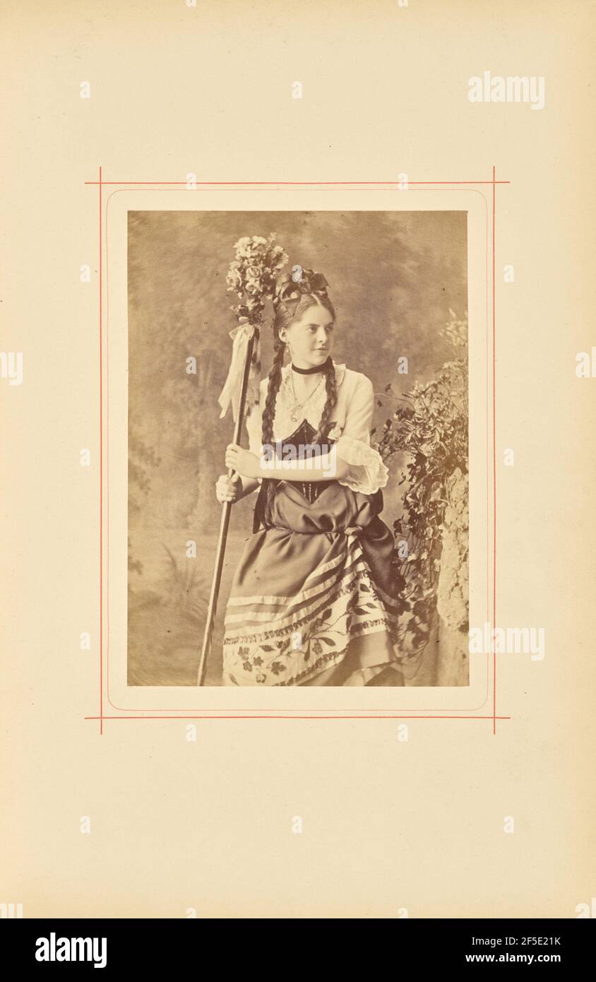 Suabia. Friedrich Bruckmann (Deutsch, 1814 - 1898) Stockfoto